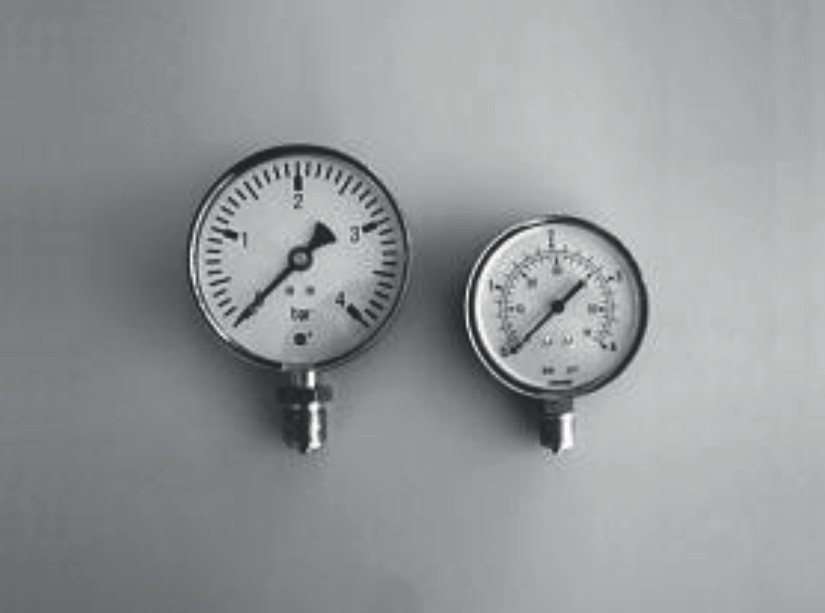 Tlakoměr Atmos -  D100 - 1/2“ - 4 bar